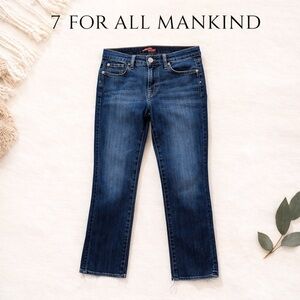 ✨ 7 For All Mankind “Kimmie Straight” Jeans – Dark Wash | Classic Fit ✨Size 29